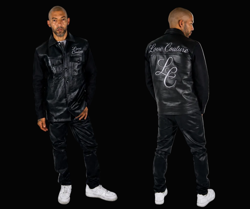 Love Couture Leather Jacket