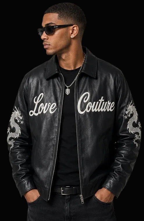 Love Couture Leather Jacket