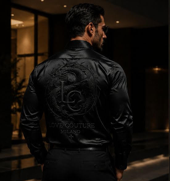 Black Silk Shirt
