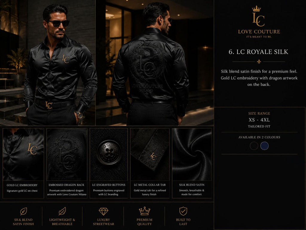Black Silk Shirt